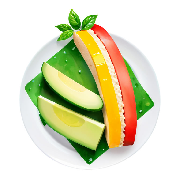 Watercolor food