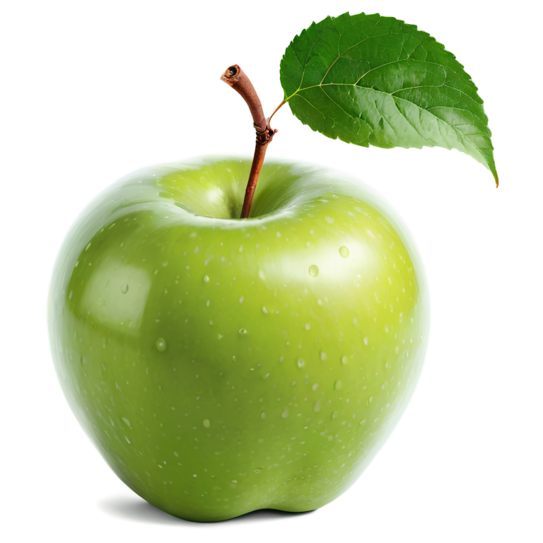 apple on a transparent background